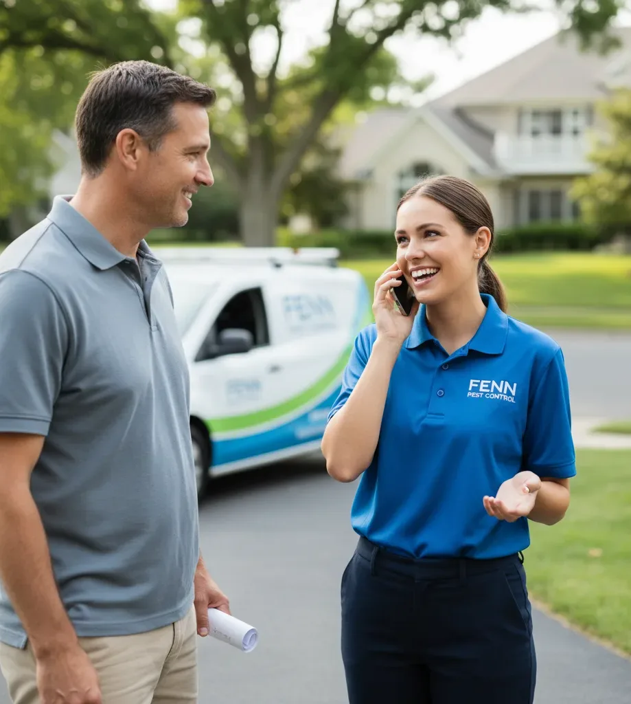 Fenn Pest Control customer support in Palo